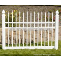 wrought iron picket fence